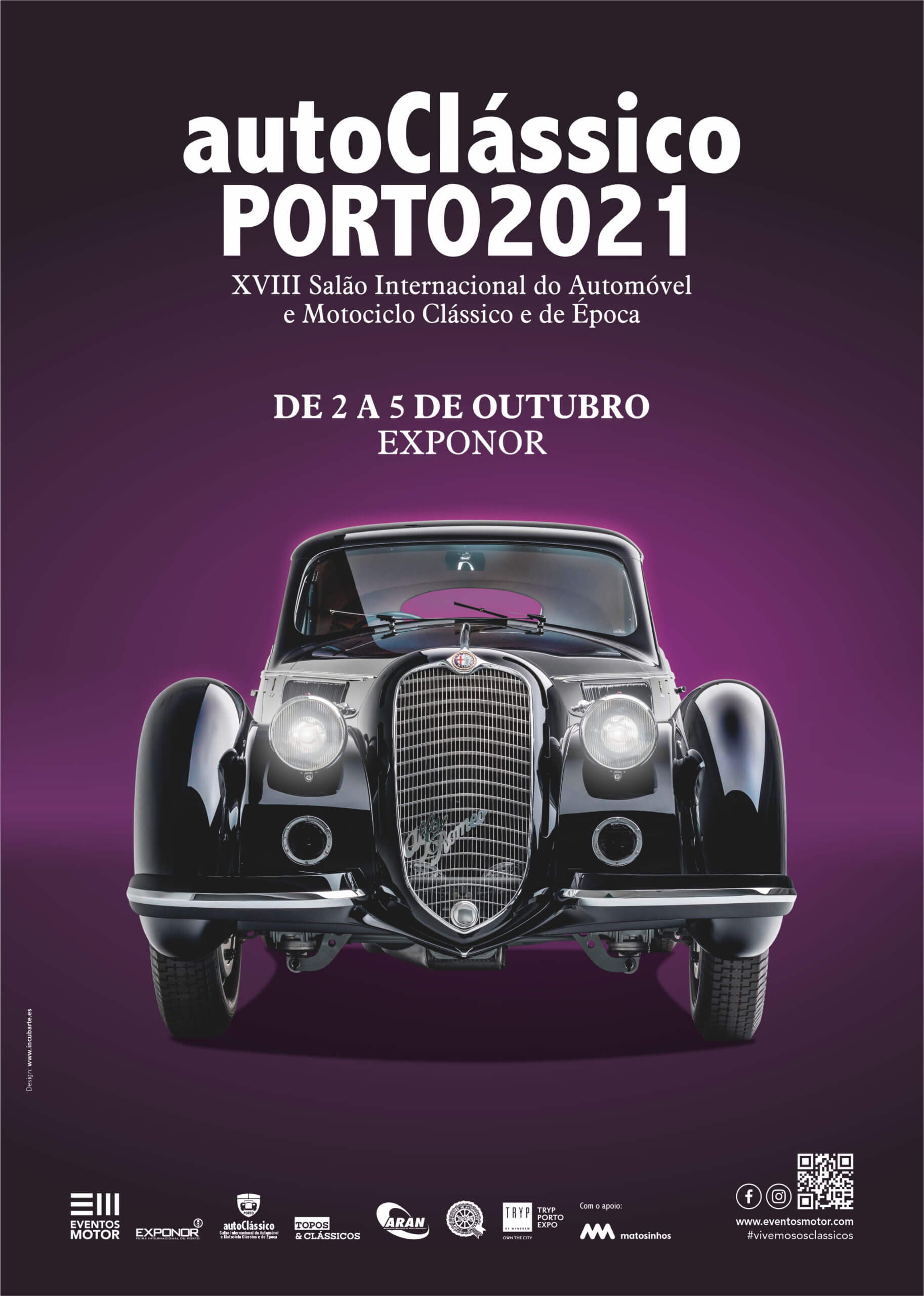 auto Clássico Porto 2021 - Salón Internacional de Automóvil y Motocicleta Clásico y de Época