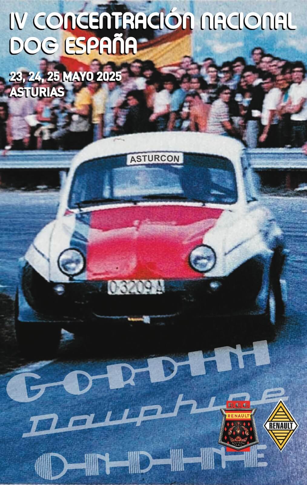 Concentración coches clásicos DOG en Asturias