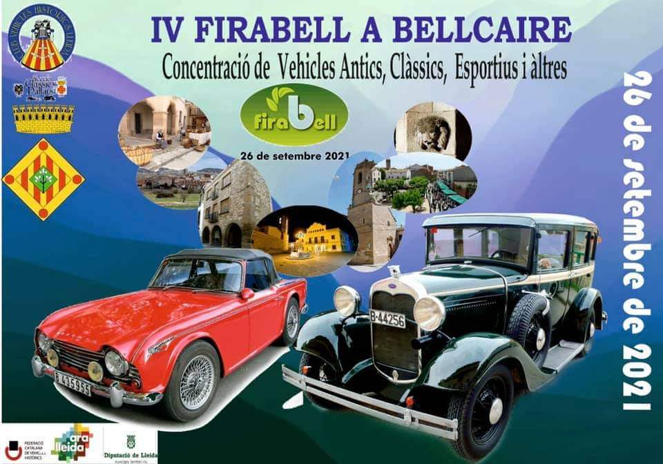 Concentració Clàssics Firabell a Bellcaire, Lleida