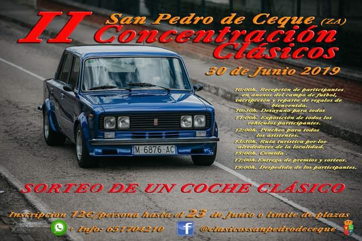 concentraciones coches clasicos Zamora