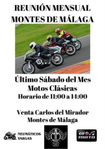concentracion motos clasicas Malaga