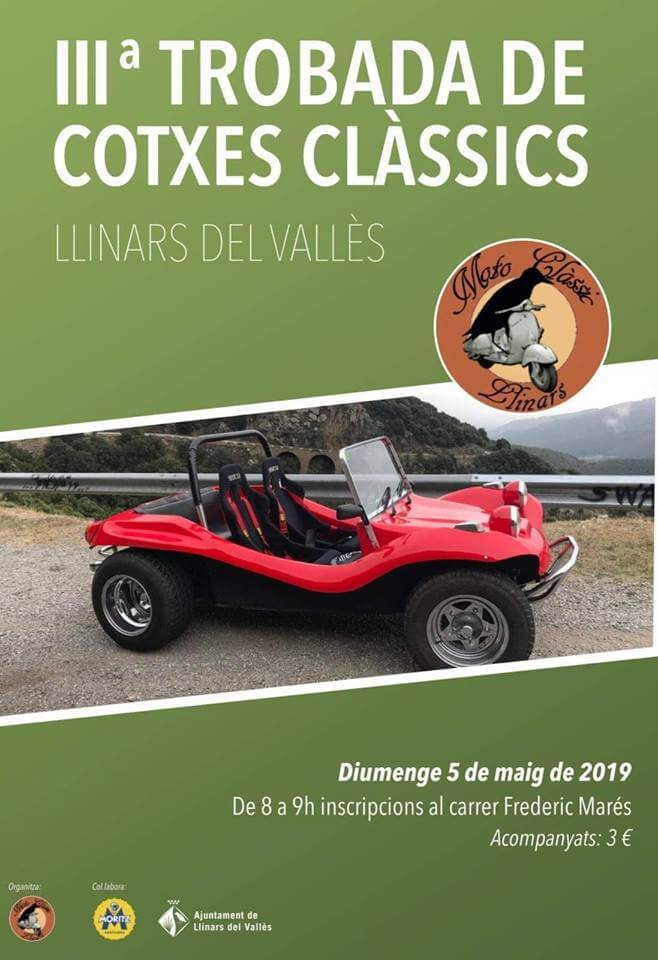 concentracion coches clasicos catalunya