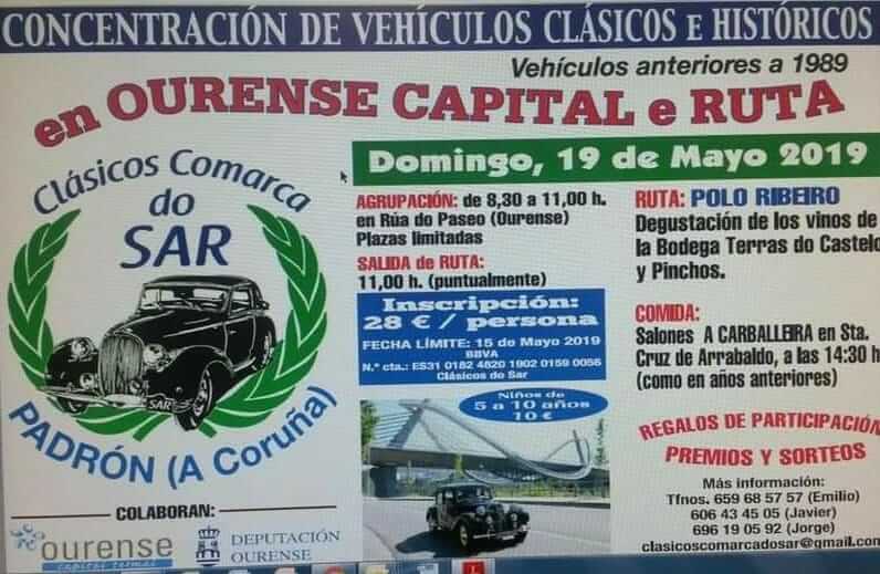 concentracion coches clasicos galicia