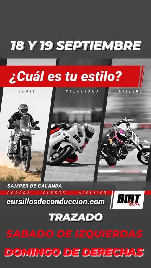 Cursos de conducción motos en Teruel