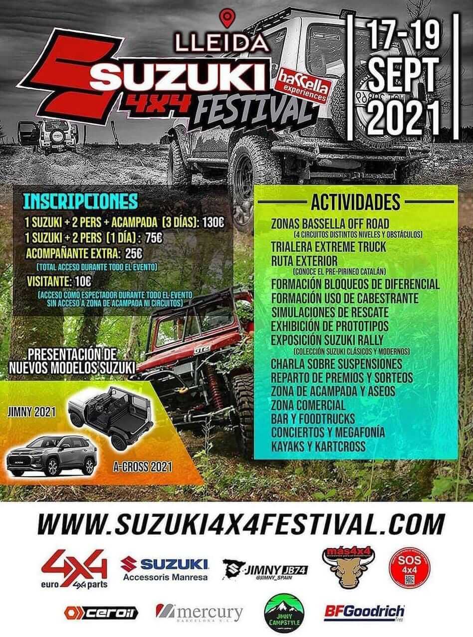 Festival Suzuki 4x4 en Lleidaa