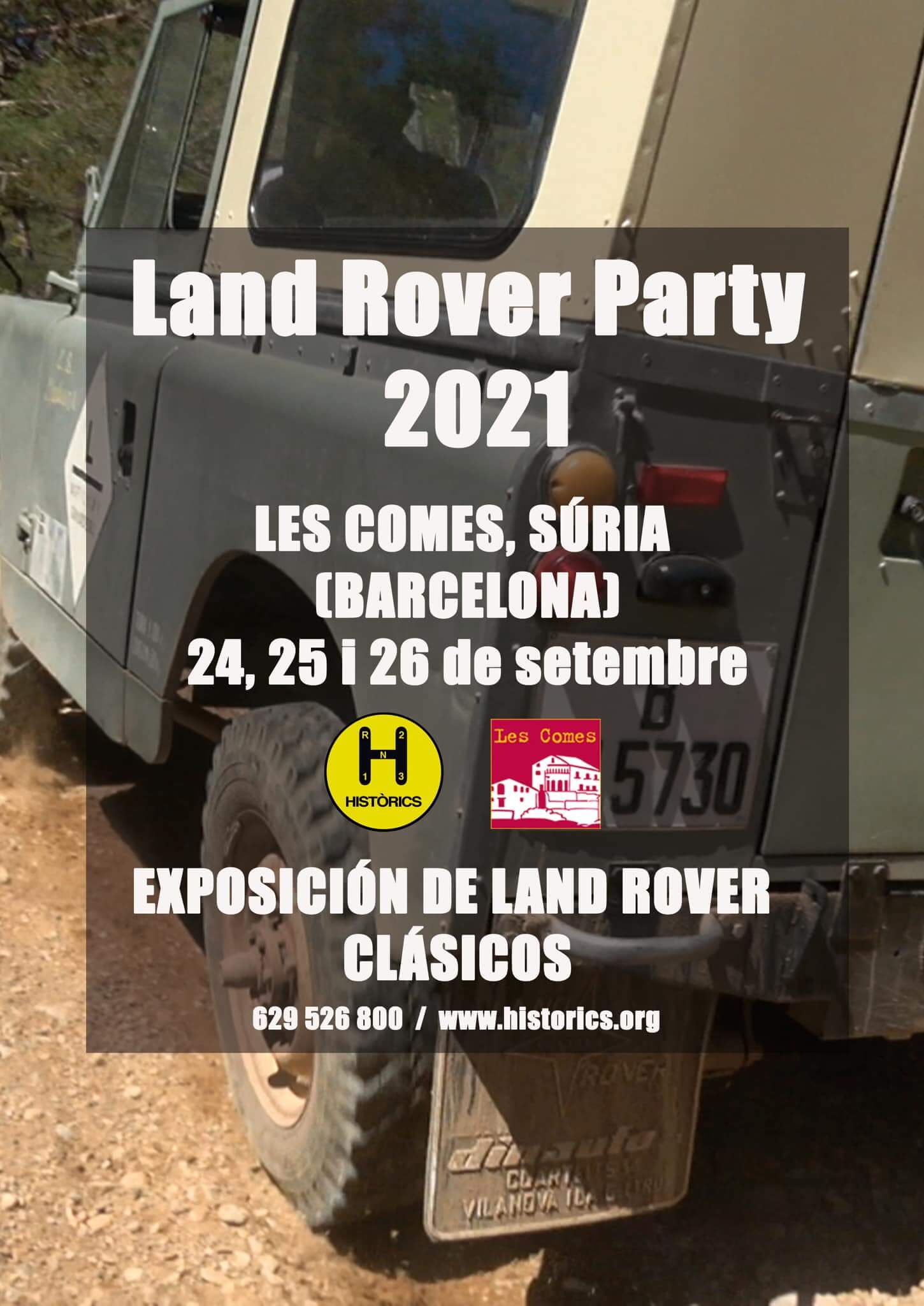 Land Rover Party en Les Comes