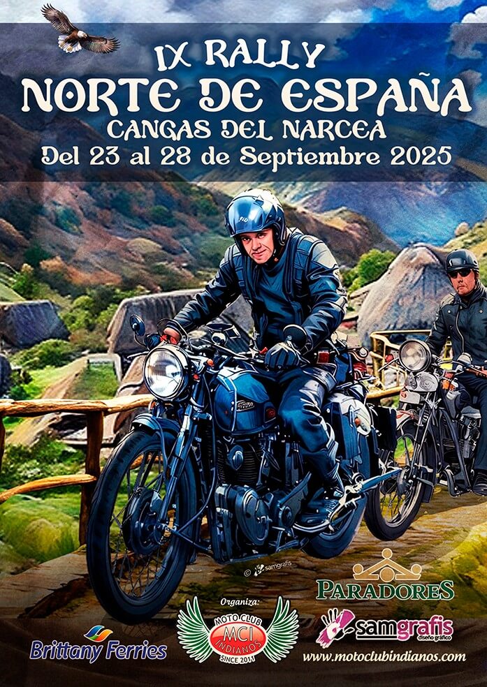 Rally motero en Asturias