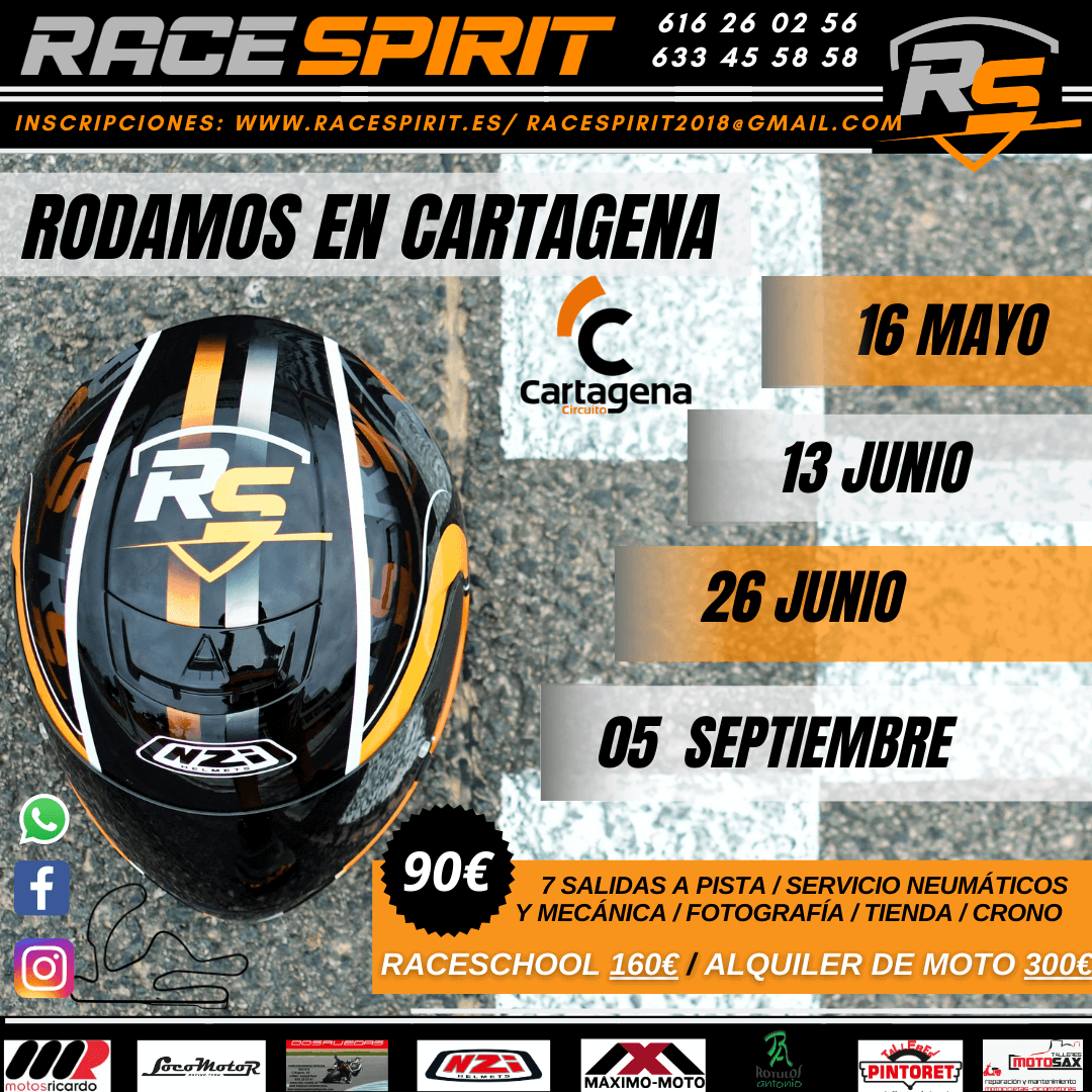 Tandas en Circuito de Cartagena RaceSpirit