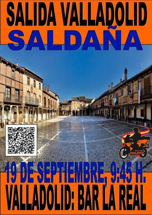 Ruta motera a Saldaña, Valladolid
