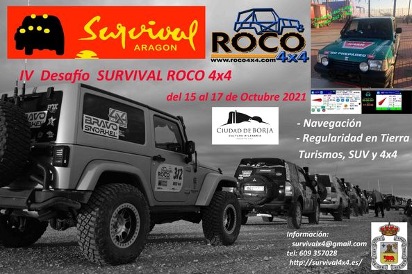 Desafío Survival Roco 4x4 en Zaragoza