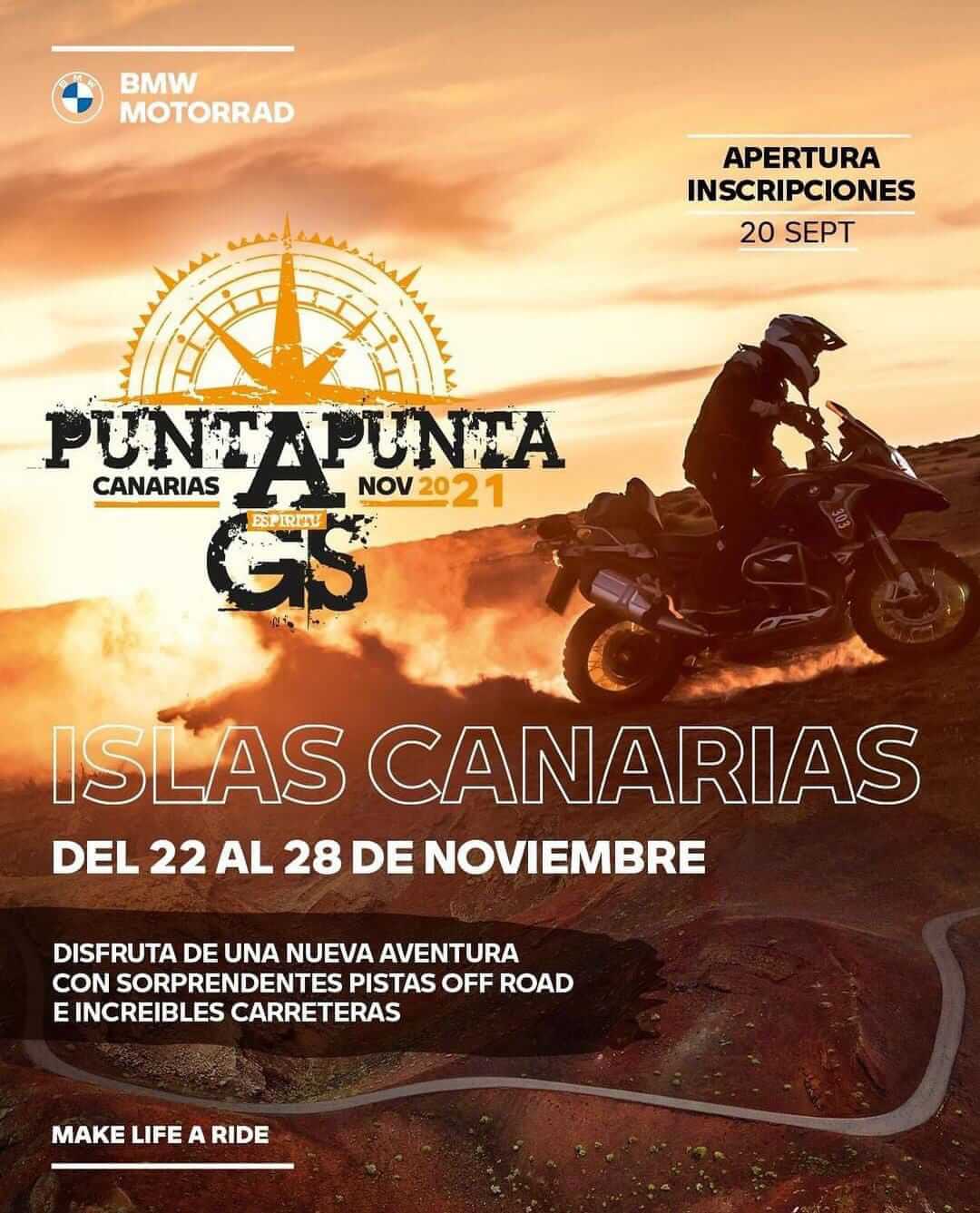 Viaje Motero Punta a Punta en Canarias, por BMW Motorrad