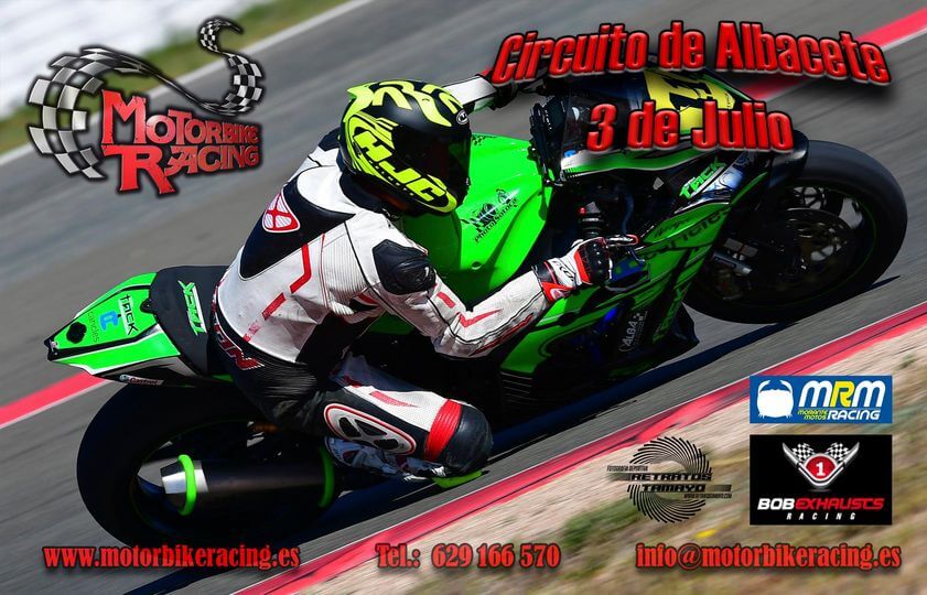 Tandas Motos en Albacete, organizado por Motorbike Racing.