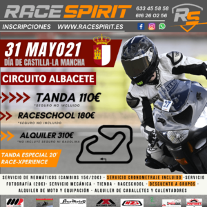 tandas en circuito de Albacete Race Spirit