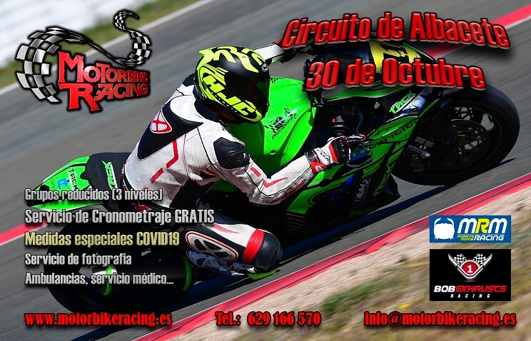 Tandas moteras en Albacete, por Motorbike Racing