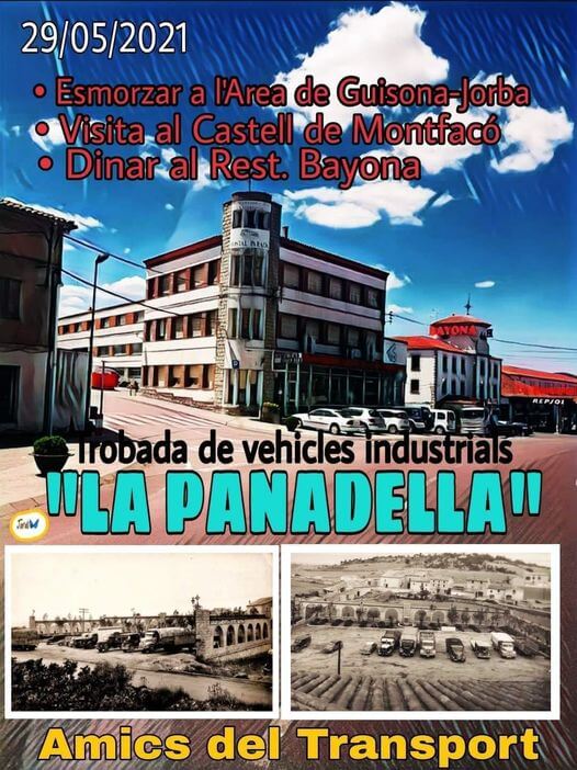 concentración vehículos industriales en Catalunya